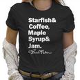 Prince Starfish Coffee Maple Syrup And Jam Women T-Shirt