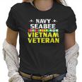 Proud Navy Seabee Vietnam Veteran Women T-Shirt