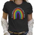 Womens Rainbow Inspirational Quotes By Scarebaby Design Women T-Shirt