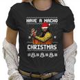 Randy Macho Man Savage Have A Macho Christmas Ugly Women T-Shirt