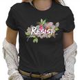 Resist Flower Logo Women T-Shirt