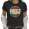 Womens Retro 45 Years Old Vintage 1977 Limited Edition 45Th Birthday V-Neck Women T-Shirt