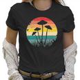 Retro Psychedelic Mushroom Graphic Women T-Shirt