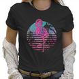 Retro Tropic Flamingo Women T-Shirt