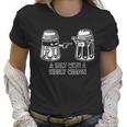 A Salt With A Deadly Weapon Graphic Novelty Sarcastic Funny Women T-Shirt