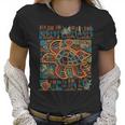 Sea Turtle Inspired By Mola Artwork Of Panama Kuna Women T-Shirt