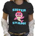 Sister Shark Baby Shark Birthday Women T-Shirt