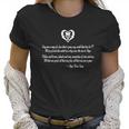 Skye Boat Song Thistle Heart Missy Fit Ladies Women T-Shirt