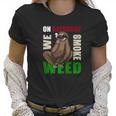 Sloth Stoner Saturday Marijuana Weed Ganja Gift Women T-Shirt