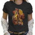 Steampunk Horse Mechanical Gears Pegasus Art Graphic Women T-Shirt