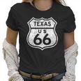 Texas Historic Route 66 Distressed Graphic Men Women T-Shirt Graphic Print Casual Unisex Tee Women T-Shirt