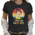 Vintage 49Th Birthday 1972 Women Gift For 49 Year Old Woman Women T-Shirt