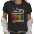 Womens Vintage March 1981 40Th Birthday Gifts Cassette Tape Retro Women T-Shirt