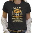 Vintage May 1977 44Th Birthday Men Women 44 Years Old Women T-Shirt