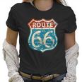 Vintage Route 66 Gas Station Road Sign Men Women T-Shirt Graphic Print Casual Unisex Tee Women T-Shirt