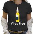 Virus Free Beer Bottle Women T-Shirt