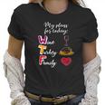 Wtf Wine Turkey Family Funny Thanksgiving Plans Tee Women T-Shirt