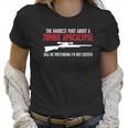 Zombie Apocalypse Hunting Humor Graphic Novelty Sarcastic Funny Women T-Shirt