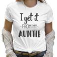 I Get It From My Auntie Creeper Funny Family Baby Women T-Shirt