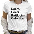 Bears Beets Battlestar Galactica Funny Sport Women T-Shirt