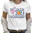 Desantis 2024 Make America Florida Flamingo Election V6 Women T-Shirt