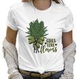 Girls Love Flowers Weed Drug Marijuana Weed Cannabis Women T-Shirt