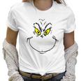 Grinch Face Grinch Christmas Women T-Shirt