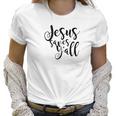 Jesus Saves Yall Southern Christian Womens Women T-Shirt