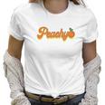 Just Peachy For Womens 70S Retro Summer Outfits Tops Peachy Graphic Women T-Shirt