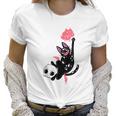 Kawaii Black Cat Pastel Goth Lovers Emo Cat Men Women T-Shirt Graphic Print Casual Unisex Tee Women T-Shirt