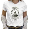 Liberty Or Death Don’T Tread On Me Ladies Womens Women T-Shirt