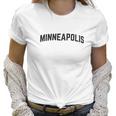 Minneapolis Classic Retro City Grey Style Minnesota Nice St Paul Men Women Women T-Shirt