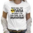 Mothers Day For Cool Nana Grandma Emoji Shades Women T-Shirt