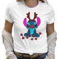 Reindeer Stitch Merry Christmas Women T-Shirt