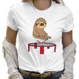 Smileteesanim Funny Sloth On Trampoline Women T-Shirt