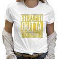 Straight Outta Arizona Hometown Pride Fantasy Football Fan Womens Sports Junior Women T-Shirt