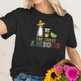 The 3 Three Amigos Salt Tequila Lime Women T-Shirt Gifts for Her