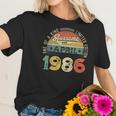 35Th Birthday Decorations April 1986 Men Women 35 Years Old Women T-Shirt Gifts for Her