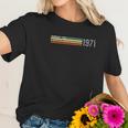 50Th Birthday 1971 Vintage Retro Throwback Gift Idea Women T-Shirt Gifts for Her