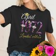 April 1972 Tee - 50 Years Old Floral 1972 50Th Birthday Gift Women T-Shirt Gifts for Her