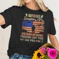 Army Military Navy - Proud Daughter Of A Vietnam Veteran Women T-Shirt Gifts for Her