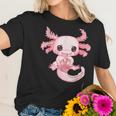 Axolotl Pastel Goth Strawberry Milk Shake Anime Aesthetic Men Women T-Shirt Graphic Print Casual Unisex Tee Women T-Shirt Gifts for Her