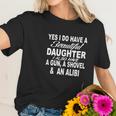 I Have A Beautiful Daughter Funny Dad Father Gift Women T-Shirt Gifts for Her