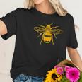 Beekeeper Honey Bee Lover Linocut Bee Women T-Shirt Gifts for Her