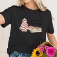 Womens Blood Type Little Debbie Inspired Tree Snack Cake Women T-Shirt Gifts for Her