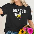 Buzzed Funny Bumblebee And Wine Beekeeping Beekeeper Women T-Shirt Gifts for Her