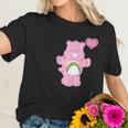 Care Bears Cheer Bear Pink Rainbow Women T-Shirt Gifts for Her