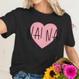 Chinese Grandma Nai Nai Grandmother Pink Heart Nai Nai Funny Gift Women T-Shirt Gifts for Her