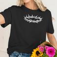 Christian Jesus Crown Of Thorn Good Friday Easter Women T-Shirt Gifts for Her