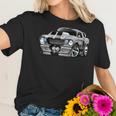 Classic Sixties Muscle Car Hot Rod Cartoon Illustration V2 Women T-Shirt Gifts for Her